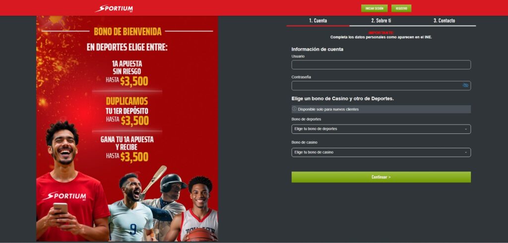 Sportium Casino México